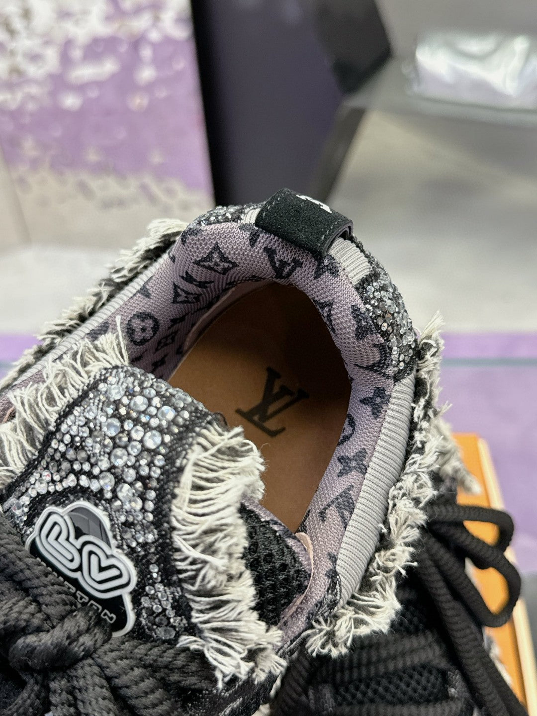 Louis Vuitton Skate x Swarovski