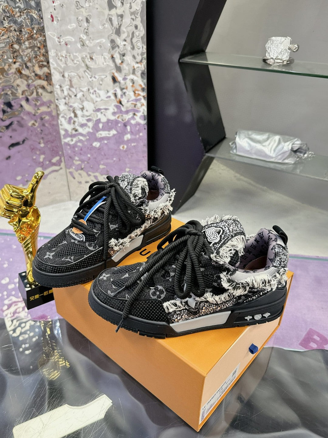 Louis Vuitton Skate x Swarovski