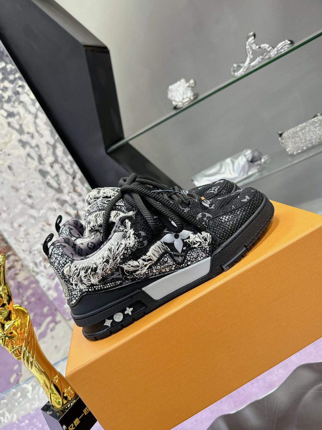 Louis Vuitton Skate x Swarovski
