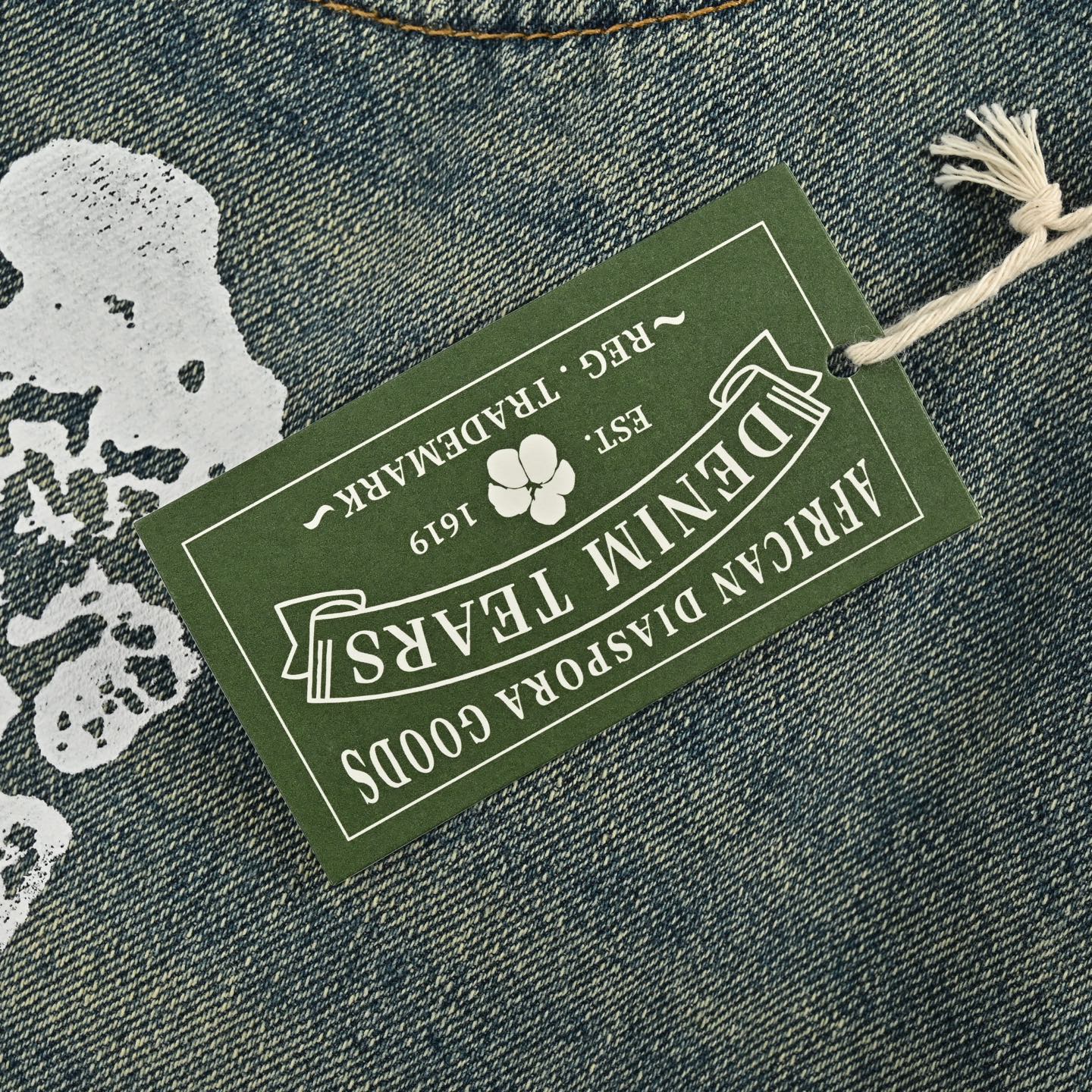 Pantaloncino Denim Tears