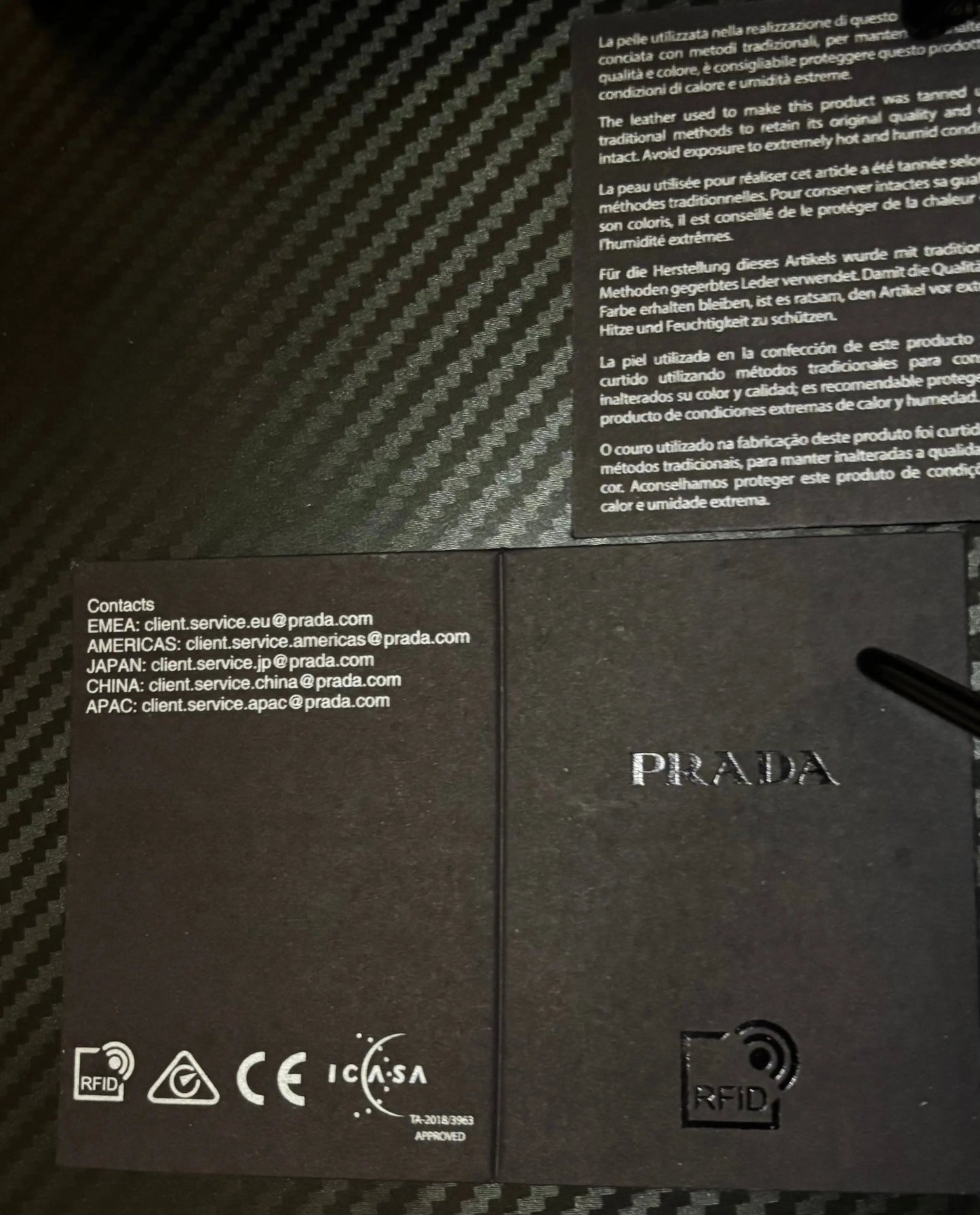 Occhiale Prada